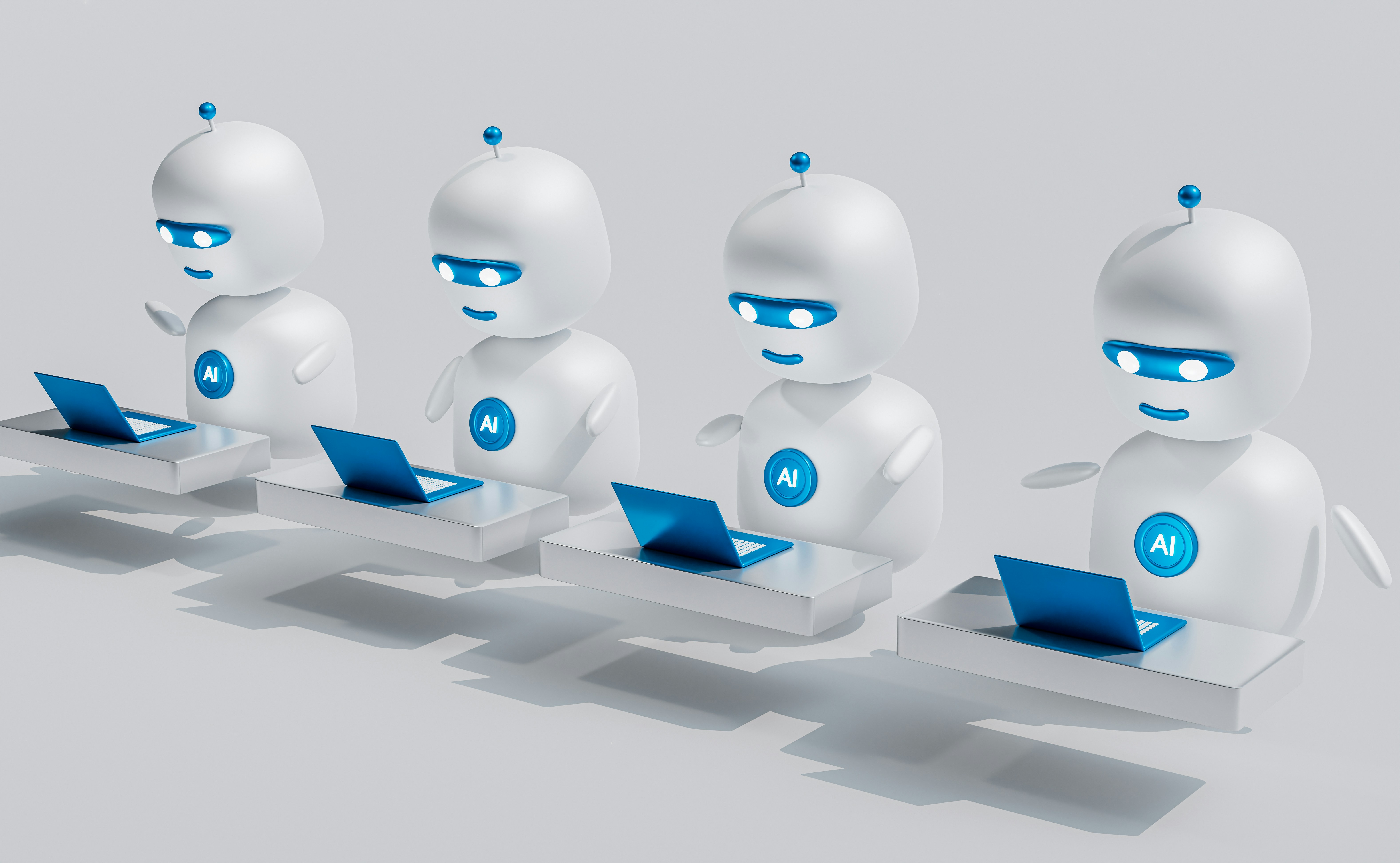 Trabajando con herramientas de inteligencia artificial en ordenador